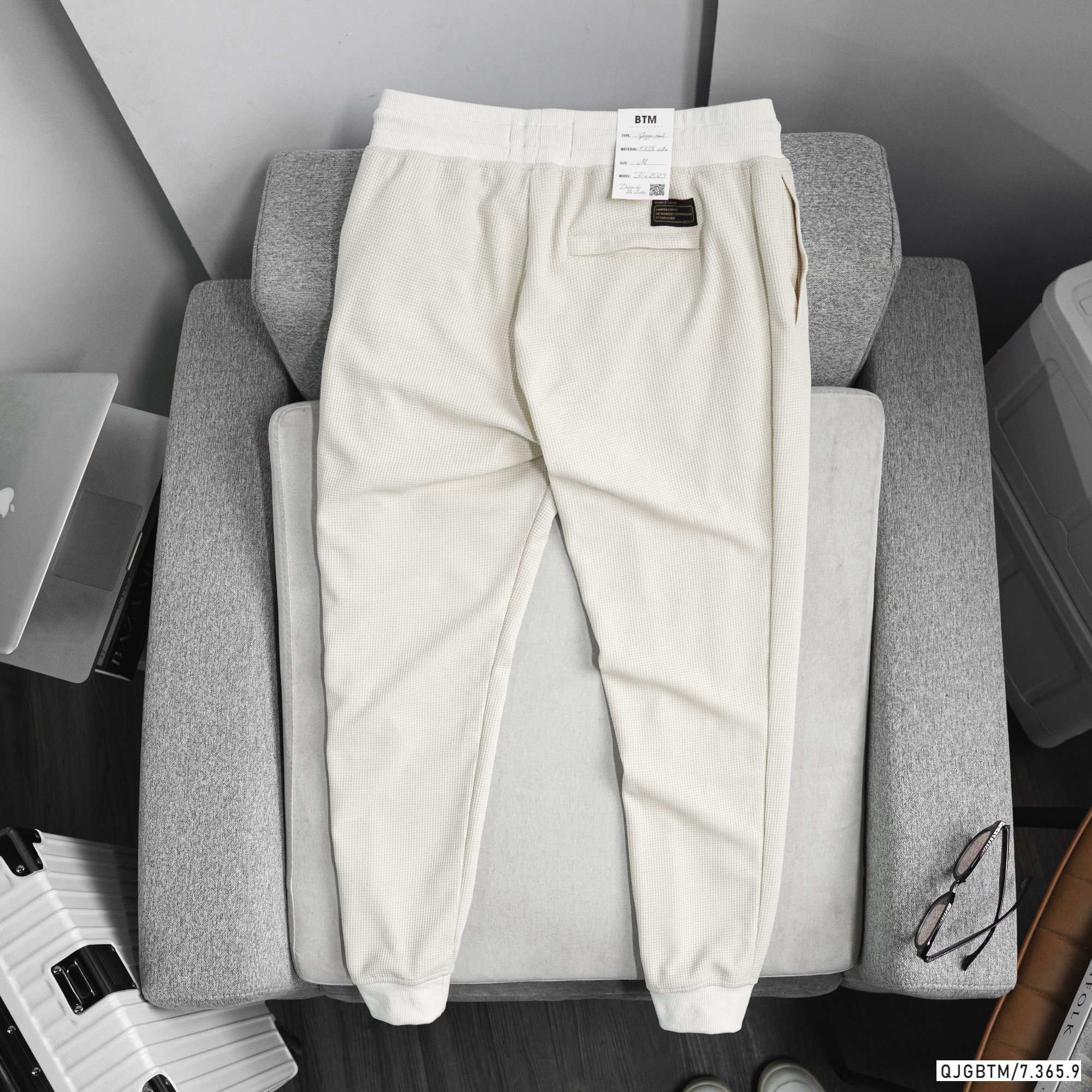 Quần jogger pique BTM 73659