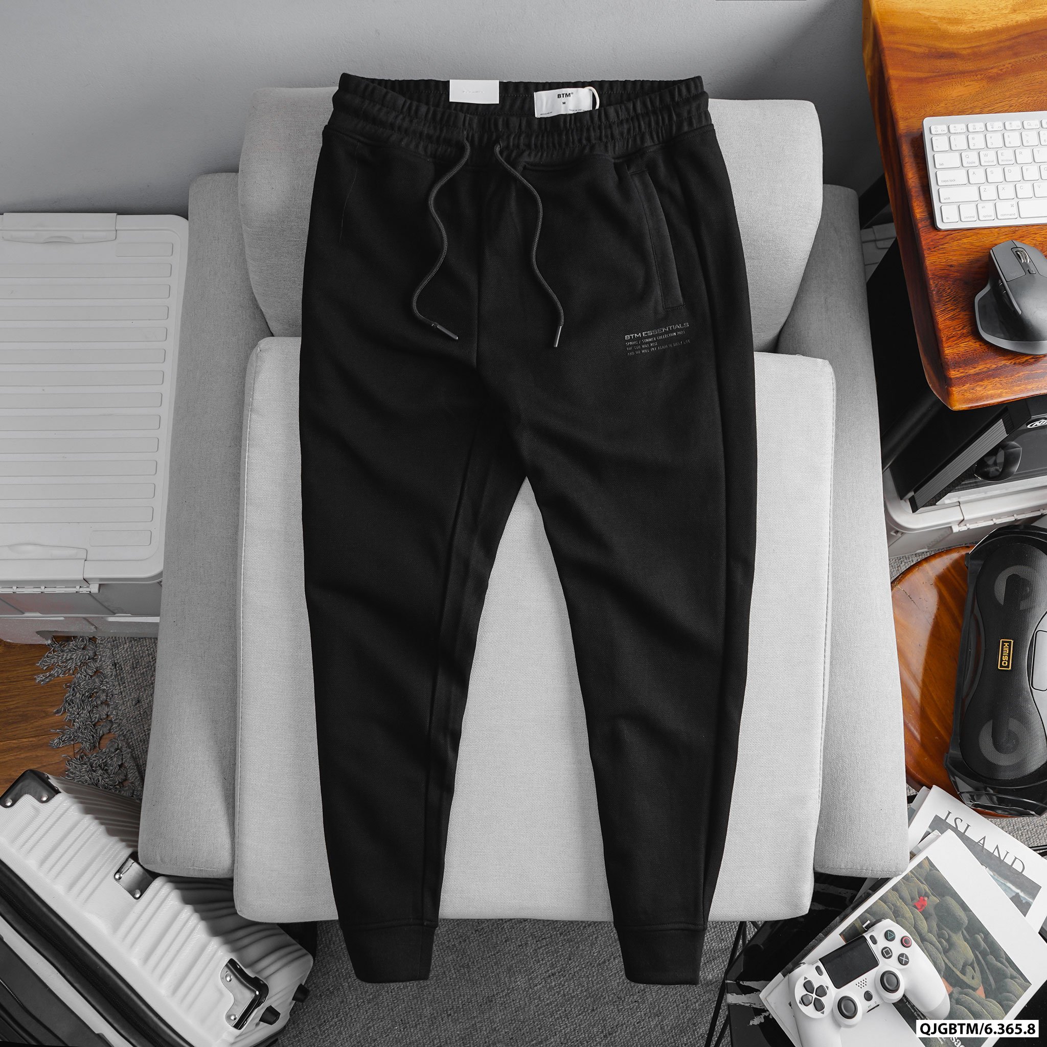 Quần jogger nỉ BTM 63658