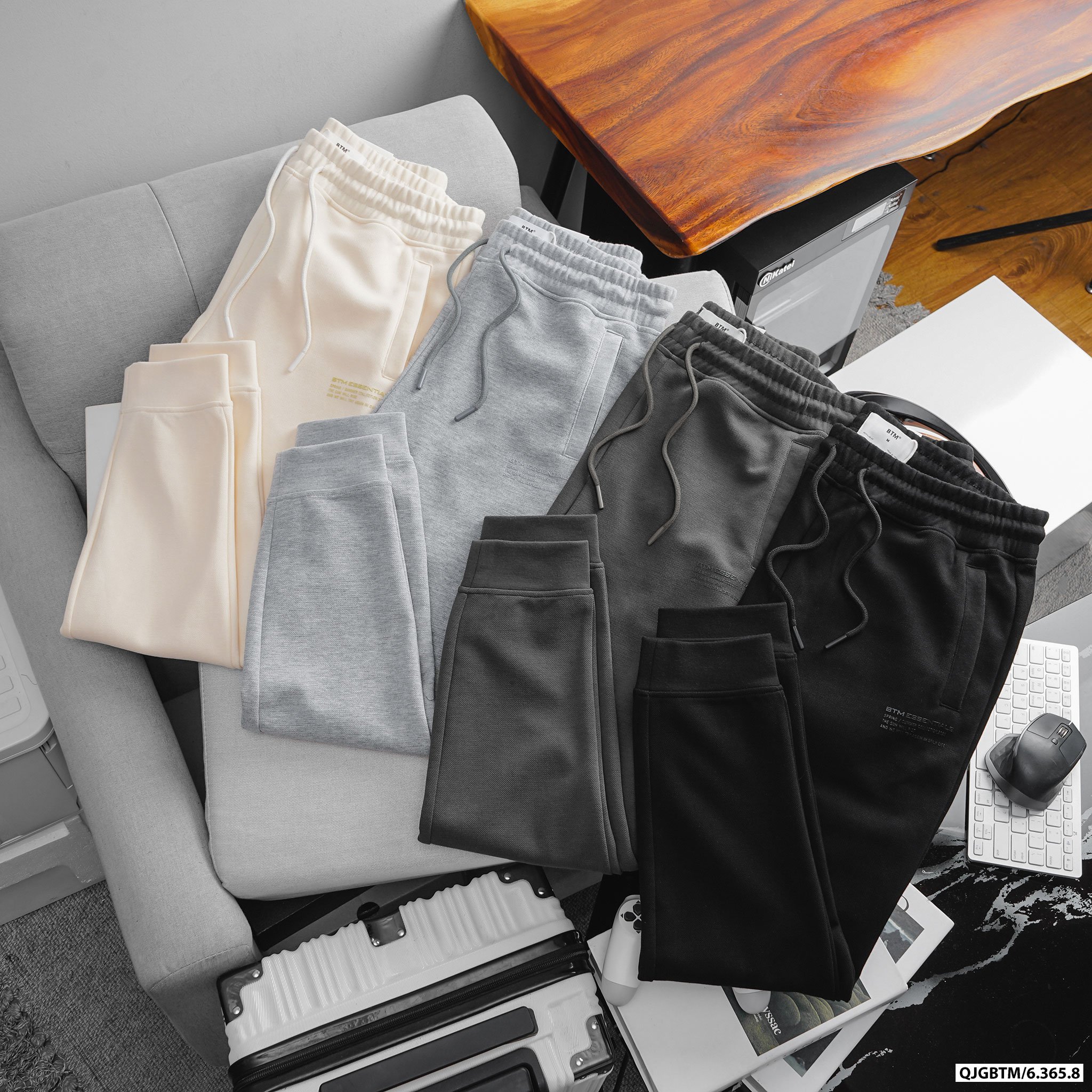 Quần jogger nỉ BTM 63658