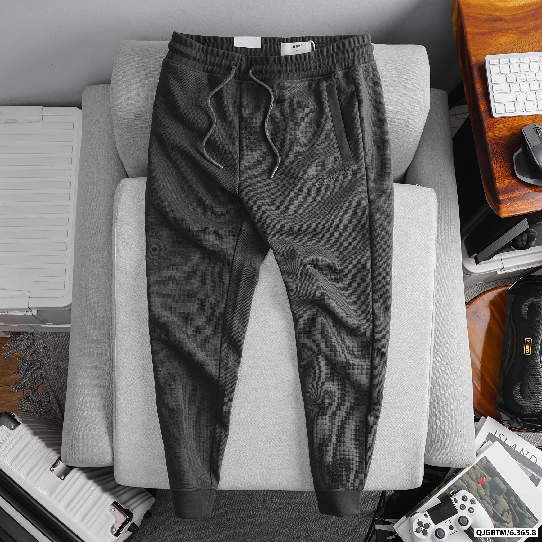 Quần jogger nỉ BTM 63658