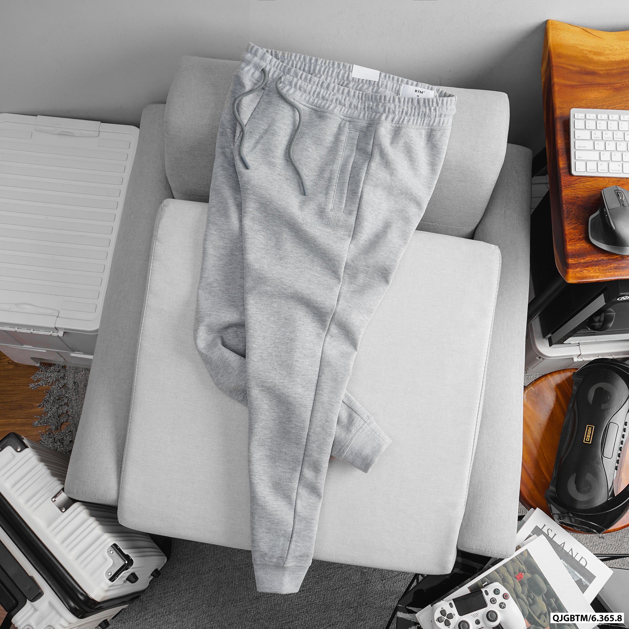 Quần jogger nỉ BTM 63658