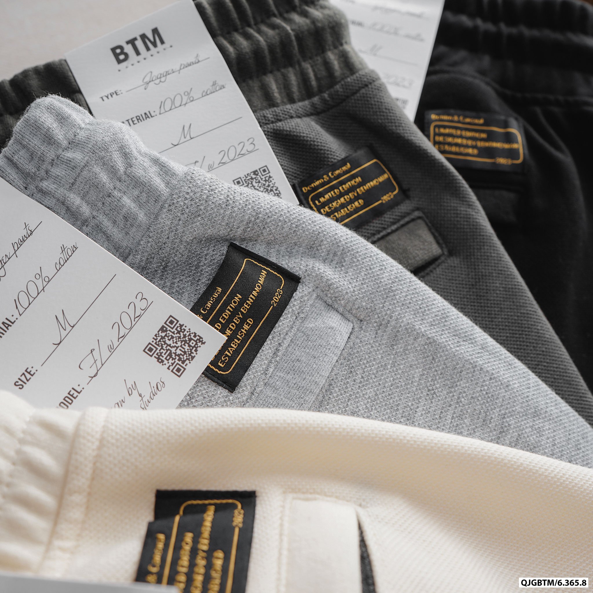 Quần jogger nỉ BTM 63658