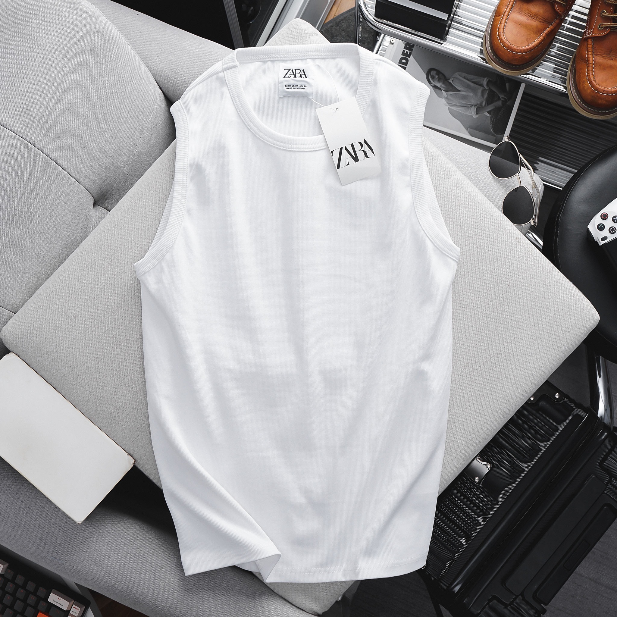 Áo tanktop dệt gân ZR BL181