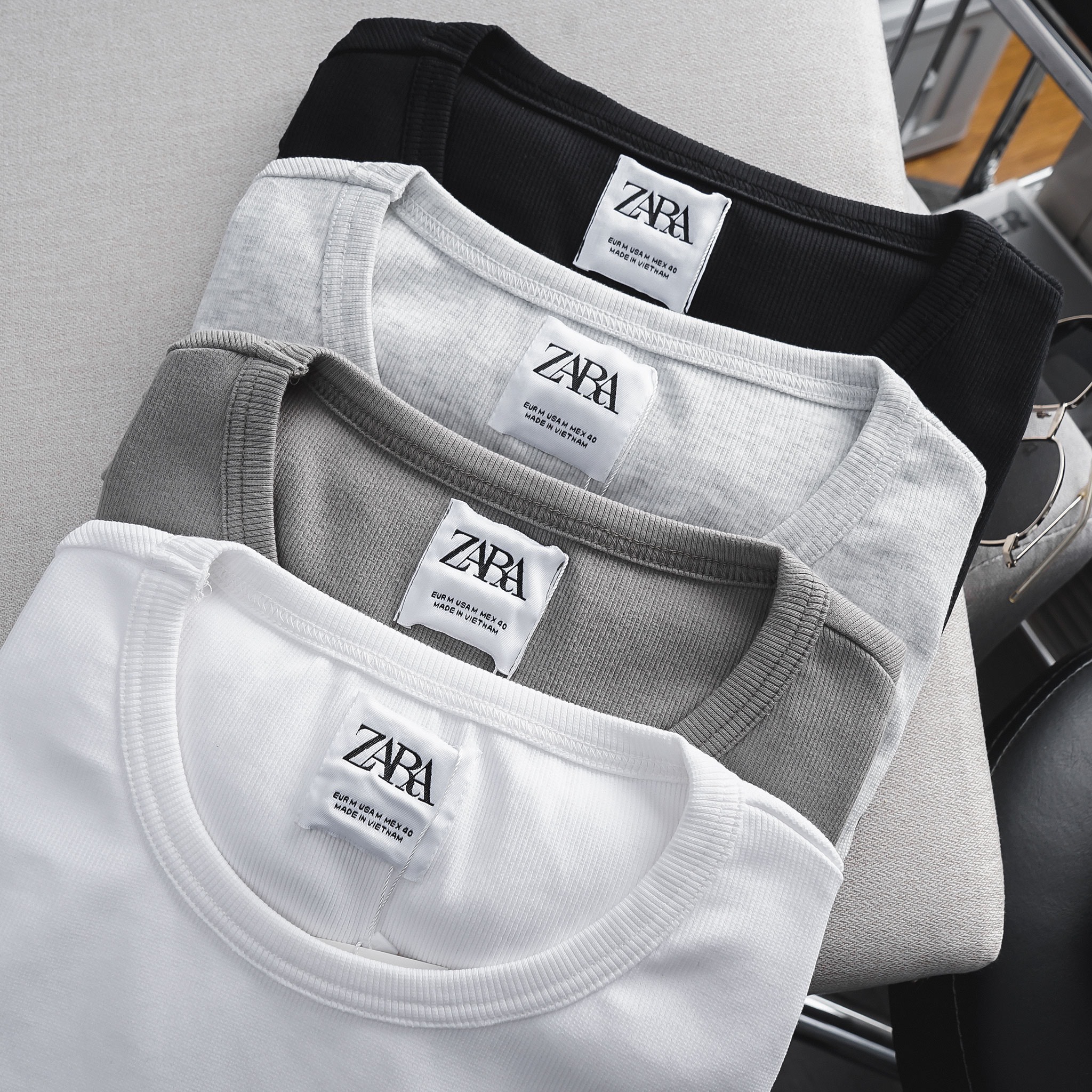 Áo tanktop dệt gân ZR BL181