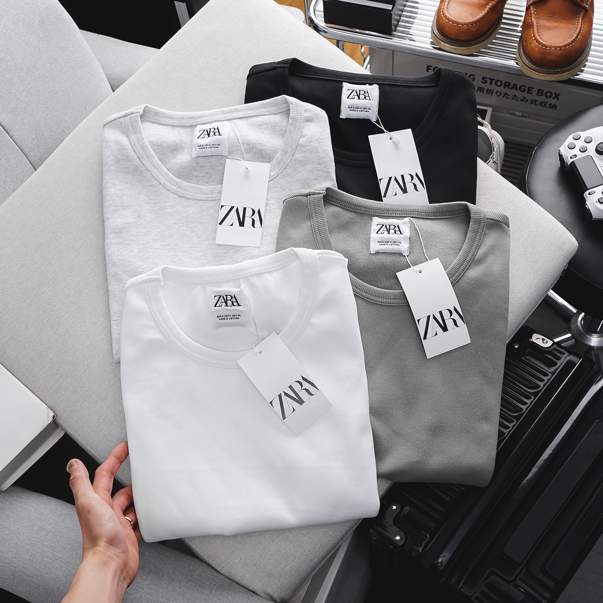 Áo tanktop dệt gân ZR BL181