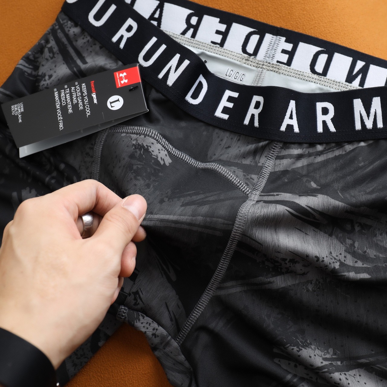 Quần lót boxer dài thể thao UA BX15