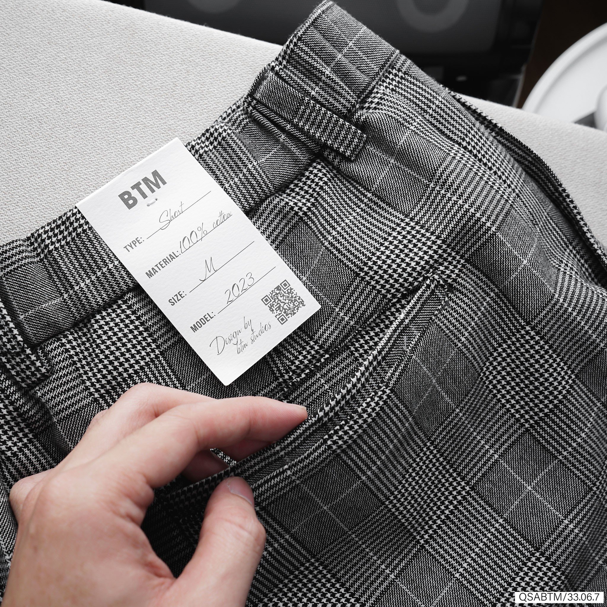 Quần short âu BTM 4308