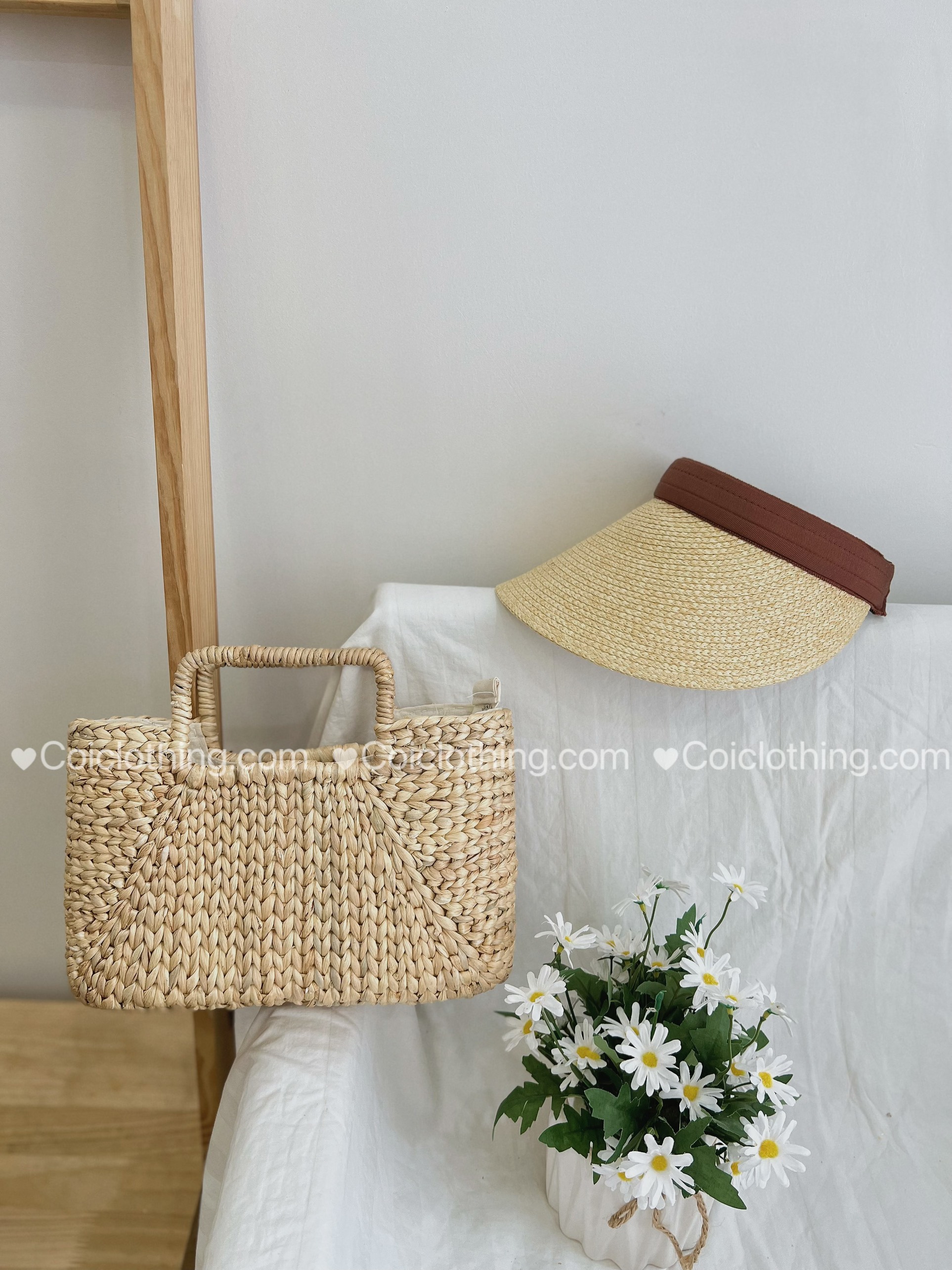 Lục bình chữ nhật xách tay