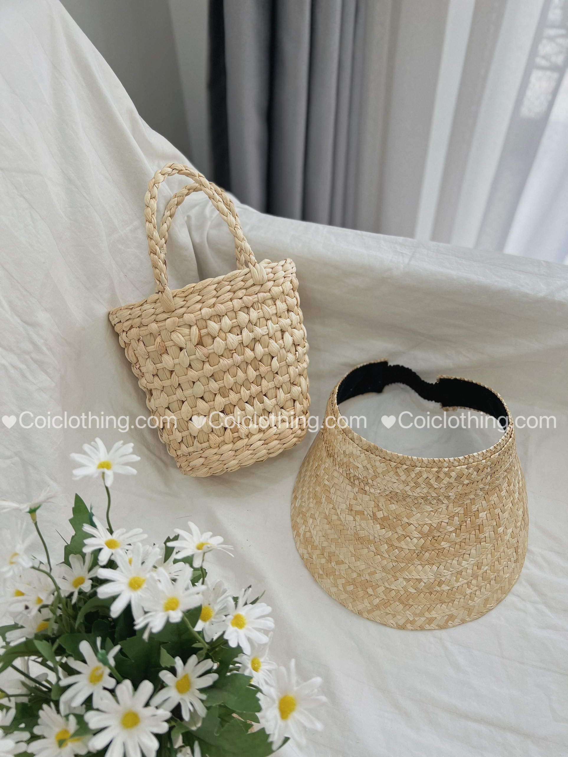 Lục bình đan mini xách tay