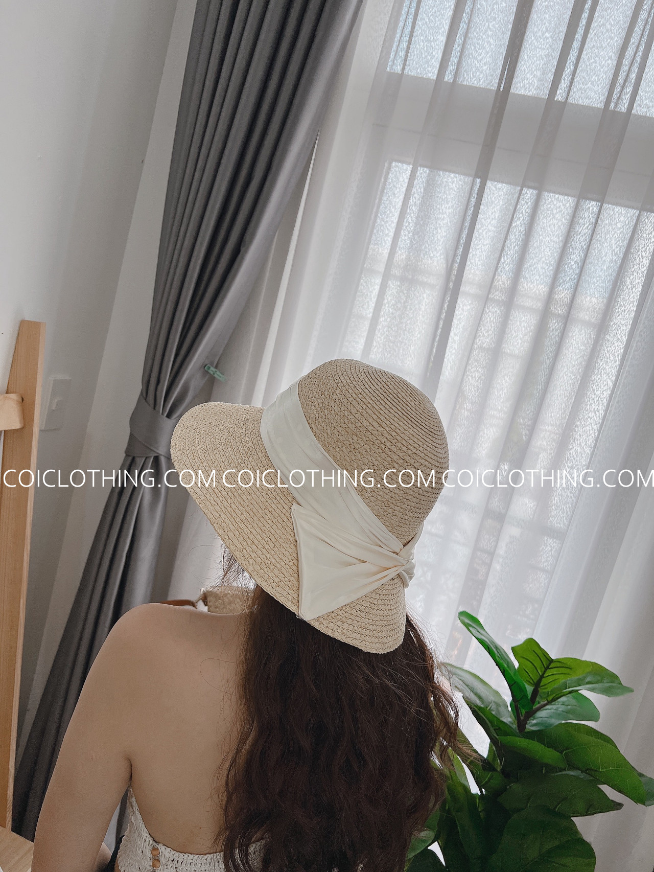 Nón FLAFIA nơ cụp lớn