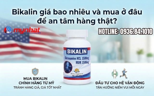 Bikalin giá bao nhiêu và mua ở đâu để an tâm hàng thật?