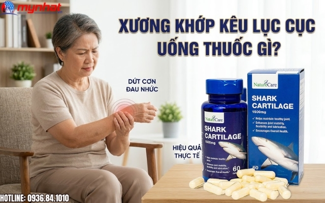 Xương khớp kêu lục cục uống thuốc gì? Giải pháp phục hồi sụn khớp gối