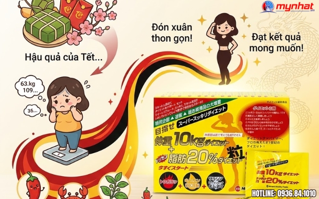 Cách giảm cân nhanh sau Tết cho nữ tại nhà chỉ trong 5 ngày