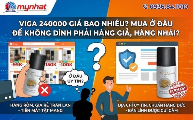 Viga 240000 giá bao nhiêu? Mua ở đâu để không dính phải hàng giả, hàng nhái?
