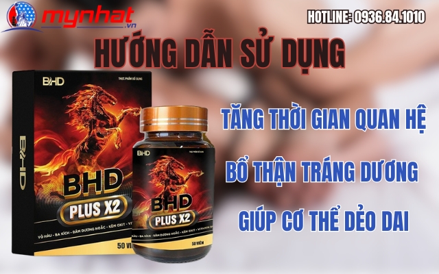 Hướng dẫn sử dụng Bổ Hoàn Dương Plus X2 đúng cách