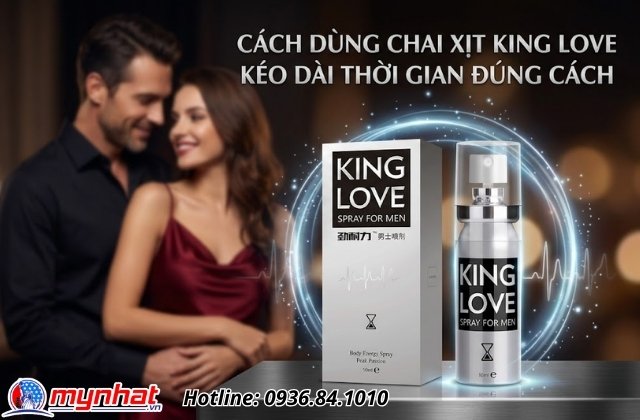 Chai xịt King Love có tốt cho nam giới không, ai nên sử dụng?