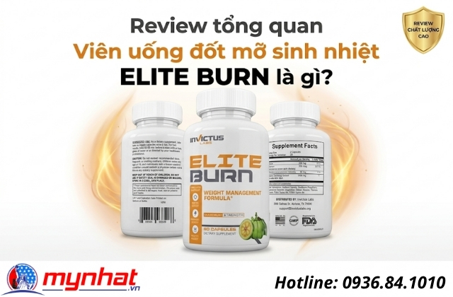 Review tổng quan viên uống đốt mỡ Elite Burn là gì?