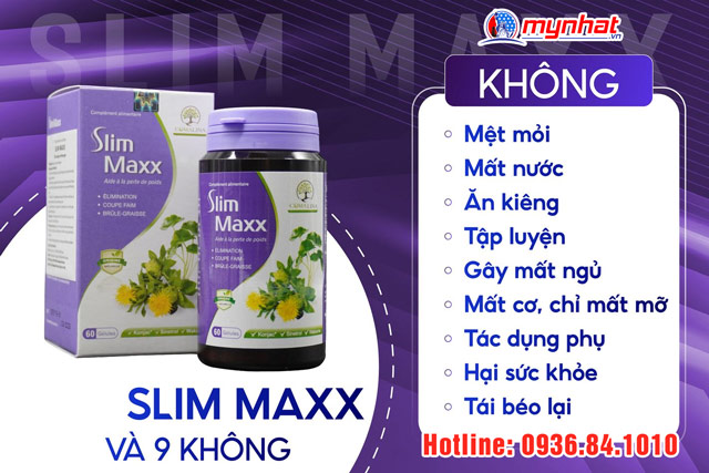 Giảm cân Slim Maxx của Pháp chính hãng giá bao nhiêu?