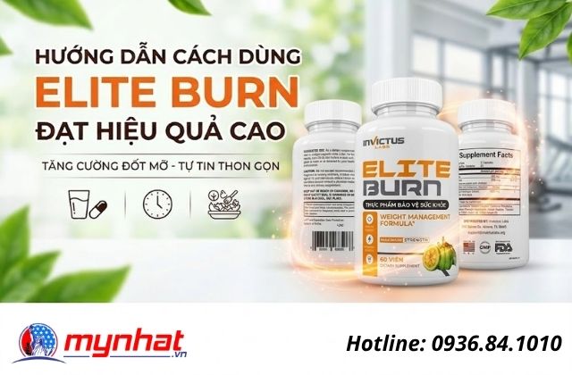 Hướng dẫn cách dùng Elite Burn đạt hiệu quả cao