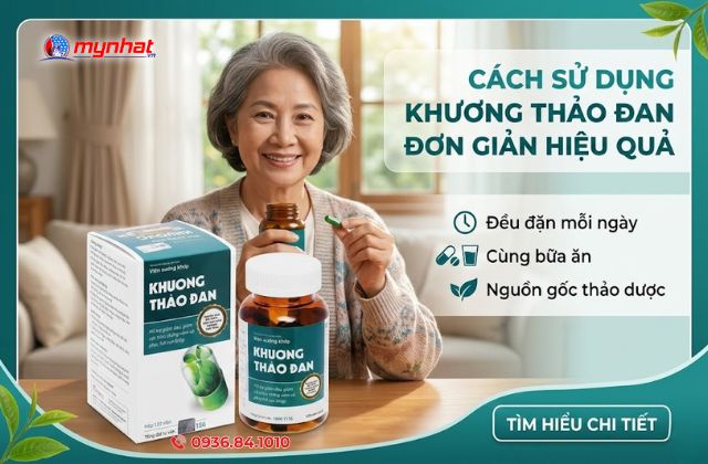 Cách sử dụng Khương Thảo Đan 120 Viên đơn giản hiệu quả