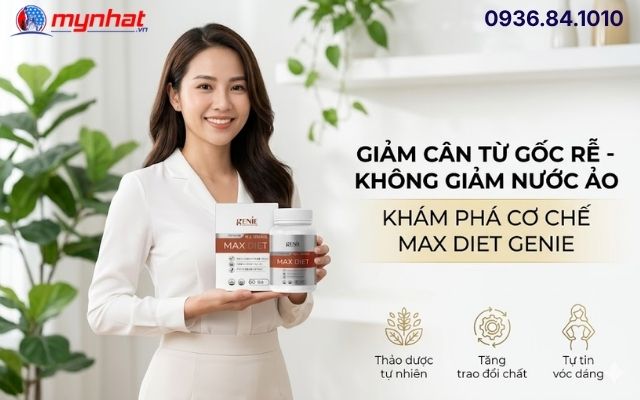 Max Diet Genie là gì? Phân tích cơ chế giảm cân từ thảo dược