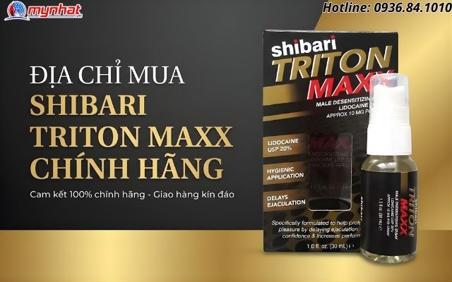 Địa chỉ mua Shibari Triton Maxx chính hãng