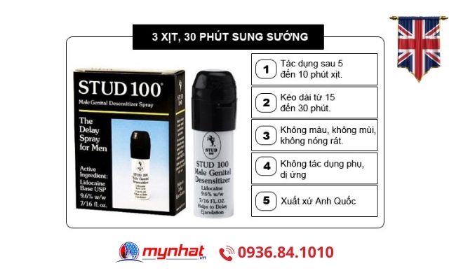 Cách sử dụng Stud 100 hiệu quả nhất và an toàn