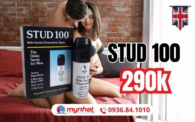Stud 100 của Anh mua ở đâu chính hãng? Giá bao nhiêu?