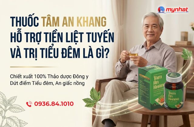 Thuốc Tâm An Khang Hỗ Trợ Tiền Liệt Tuyến Và Trị Tiểu Đêm Là Gì?