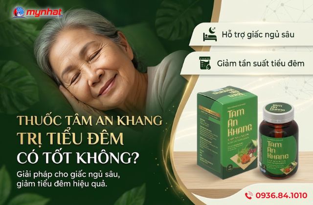 Thuốc Tâm An Khang Trị Tiểu Đêm Có Tốt Không?