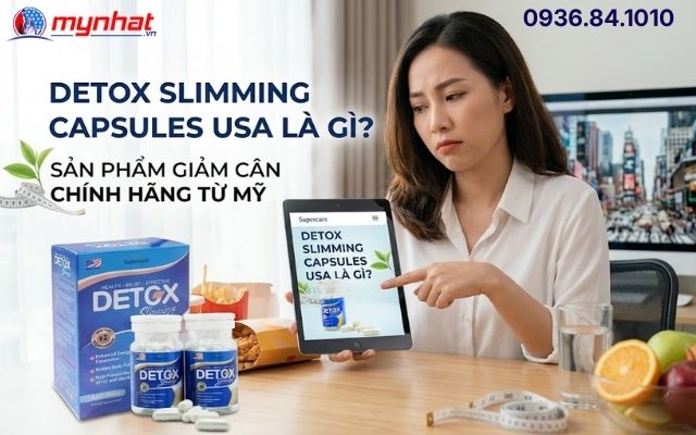 Viên Uống Detox Slimming Capsules USA Là Gì?