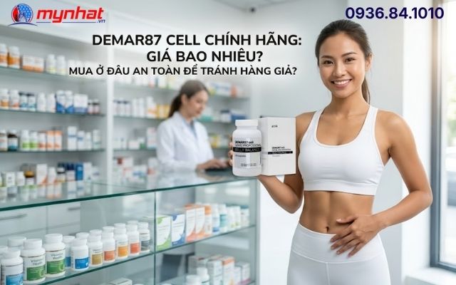 Viên uống tan mỡ bụng Demar87 Cell giá bao nhiêu, mua ở đâu an toàn?