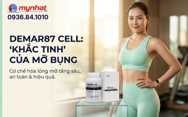 Viên Uống Tan Mỡ Bụng Demar87 Cell Phù Hợp Với Ai?