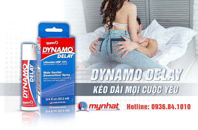 Mua chai xịt Dynamo Delay 22,2ml của Mỹ chính hãng ở đâu?