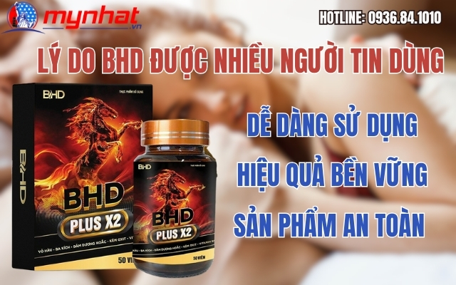 BHD Plus X2 được nhiều người tin dùng
