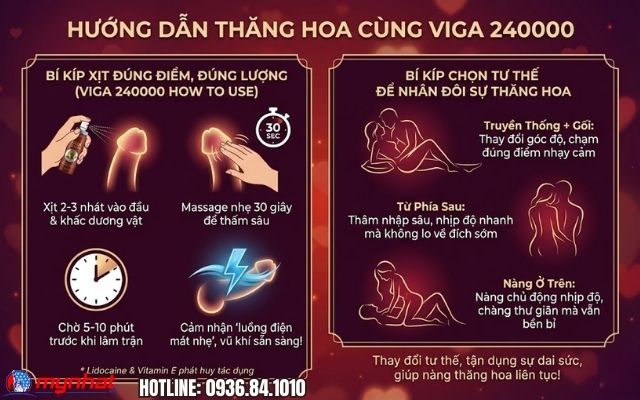 Hướng dẫn sử dụng Viga 240000 hiệu quả