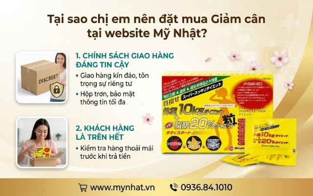 Lý do nên mua hàng tại website mynhat.vn