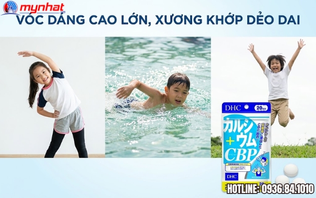 các bài tập giúp bé phát triển chiều cao