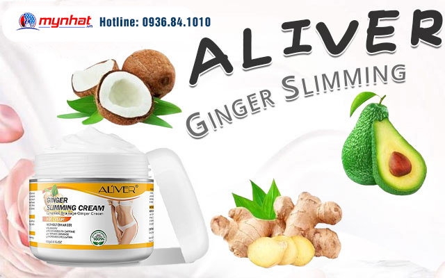 Thành phần chính của Aliver Ginger Slimming