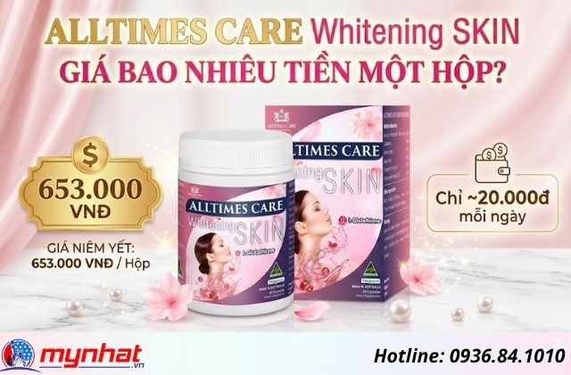 alltimes care whitening skin giá bao nhiêu tiền một hộp