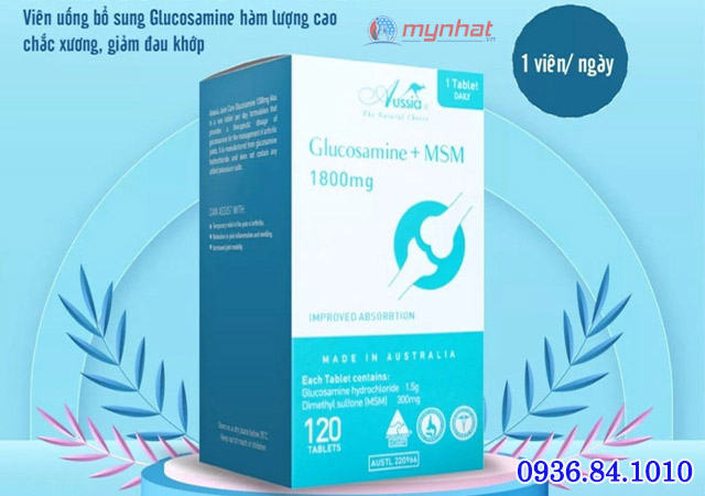 cách dùng aussia glucosamine