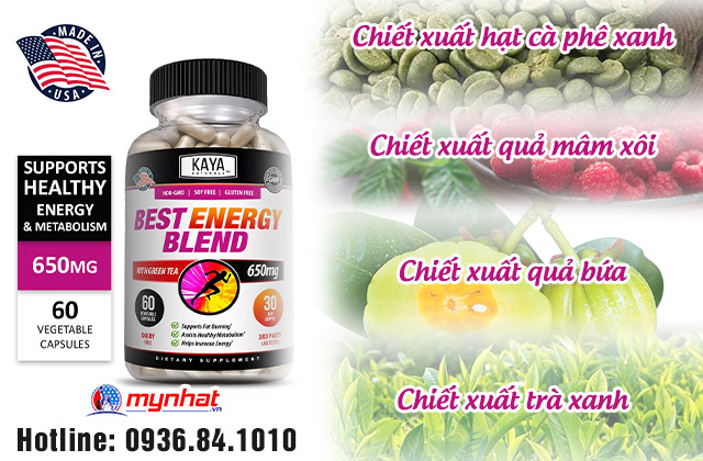 BEST ENERGY BLEND thành phần