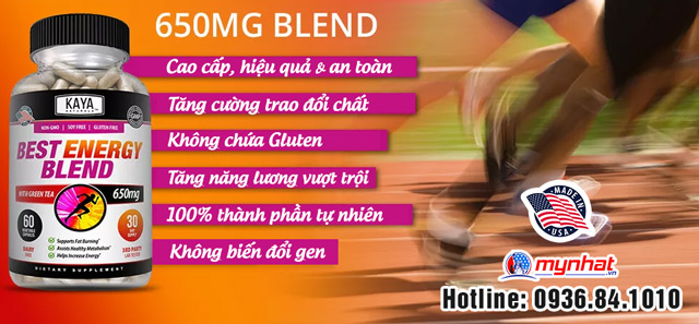 Công dụng chính của BEST ENERGY BLEND