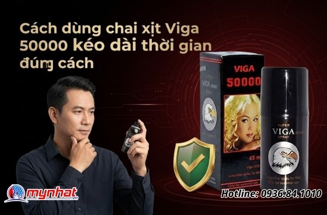 Tại sao Nam giới cần nắm vững cách dùng Viga 50000?