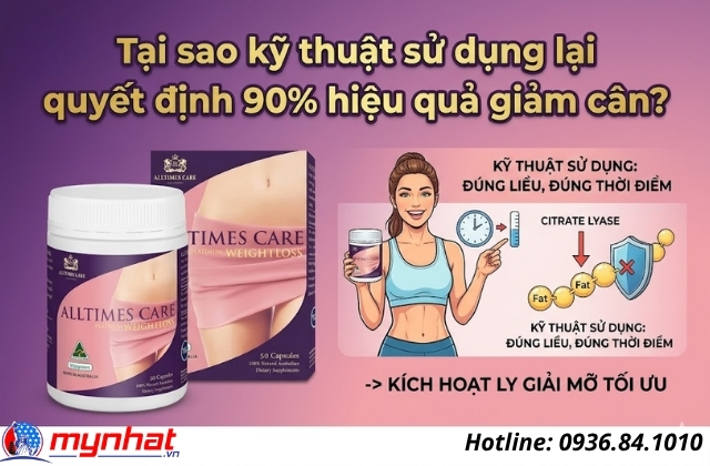 tại sao kỹ thuật sử dụng lại quyesret định hiệu quả giảm cân