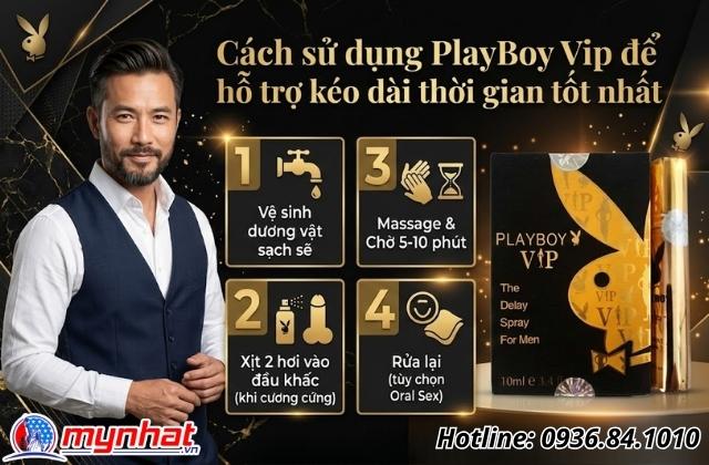 Cách sử dụng PlayBoy Vip để hỗ trợ kéo dài thời gian tốt nhất