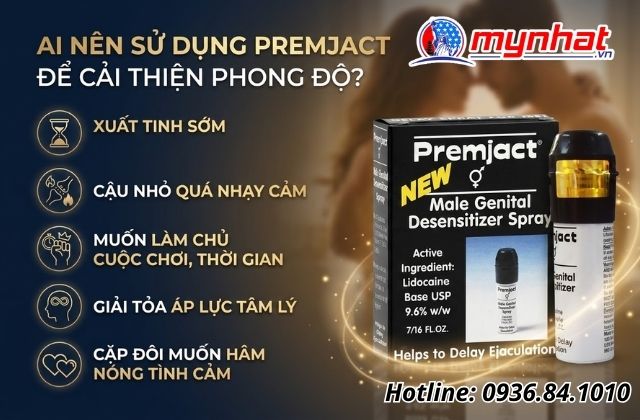 Đánh giá thực tế chai xịt Premjact có tốt cho nam giới hay không?