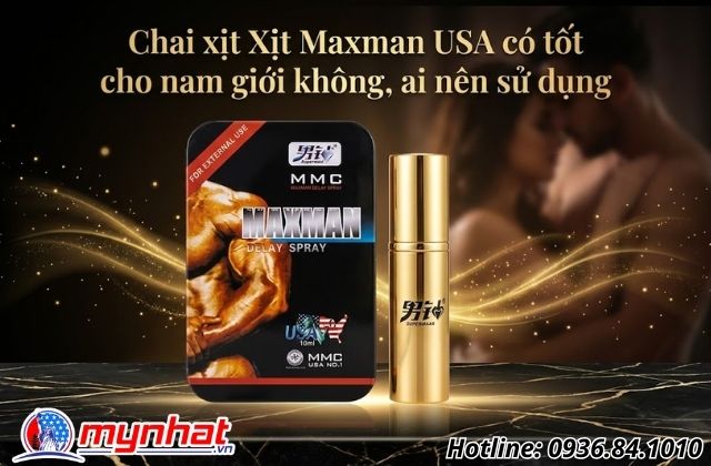 Thực trạng về bản lĩnh phái mạnh và sự ra đời của Maxman USA