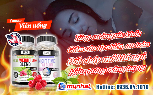 Tác dụng của combo đốt mỡ, giảm cân NIGHT TIME FAT BURN – BEST WEIGHT LOSS BLEND