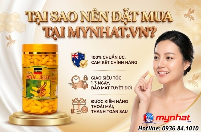 tại sao nên mua viên uống costar royal jelly 